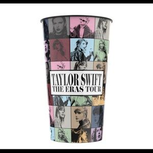 Taylor Swift Official Eras Tour plastic multicolored cup movie 44 oz lot of 3